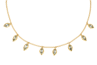 Collana Maria e Luisa Jewels Donna in Argento Topazio blu CA0221/V1/POG